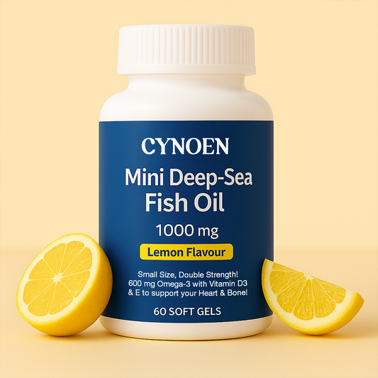 Cynoen ®  Mini Deep Sea Fish Oil 1000 mg (Lemon Flavour)